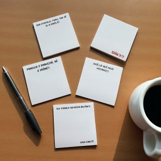 NOVINKA!! Naše samolepící bločky jsou již skladem. Tyto nikde jinde nenajdete😍😍😍#práce #vtipné #vtip #humor